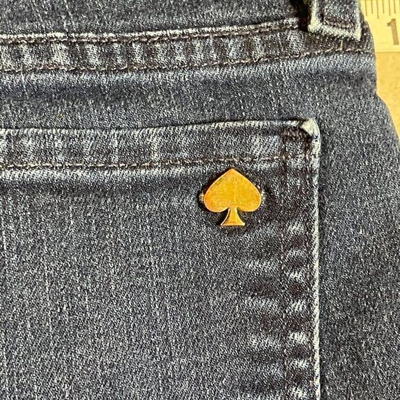 Kate Spade Dark Wash Denim Jeans 26 - Picture 11 of 14
